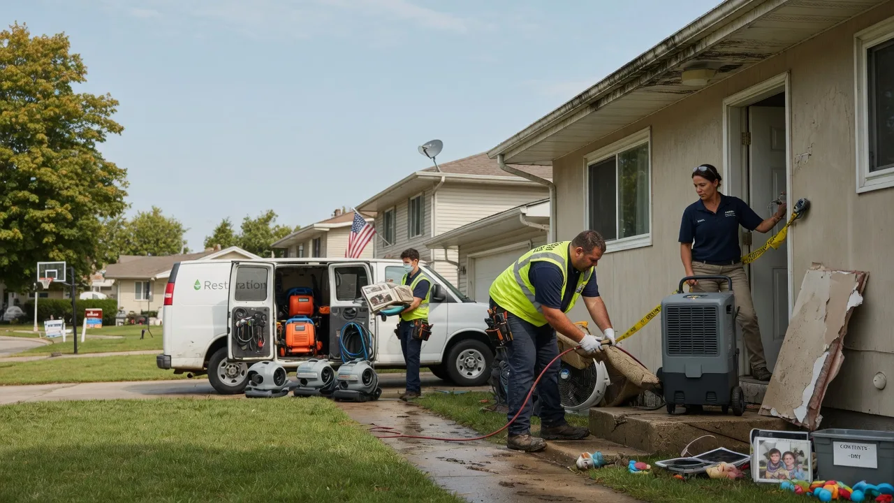 Water Damage Restoration in Pine Bluffs, WY near me